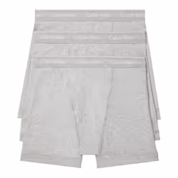 Calvin Klein Men's Cotton Classics 3-Pack Boxer Brief  3 Grey Heather