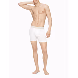 Calvin Klein Men's Cotton Classics 3-Pack Boxer Brief  3 White  S