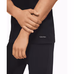 Calvin Klein Men's Cotton Classics 3-Pack Undershirts  3 BLACK - CREWN