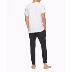 Calvin Klein Men's Cotton Classics 3-Pack Undershirts  3 WHITE - VNECK