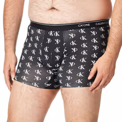 Calvin Klein Men's Underwear CK One Micro Boxer Briefs Staggered Logo