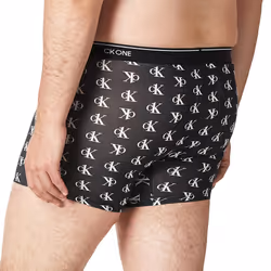 Calvin Klein Men's Underwear CK One Micro Boxer Briefs  Staggered Logo
