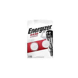 2 pack Energizer CR2430 Lithium Coin Button Cell battery