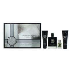 Vince Camuto Virtu 4 Piece Gift Set Spray For Him Men
