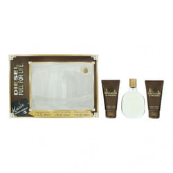 Diesel Fuel For Life EDT 3 Piece Gift Set: EDT 50ml - 2 X Shower Gel 50ml