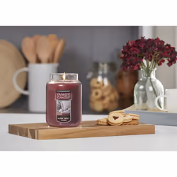 Yankee Candle Home Sweet Home Scented  Classic 22oz Large Jar Single Wick Candle  Over 110 Hours of Burn Time  Ideal for Fall  Outdoors  Home and Chri
