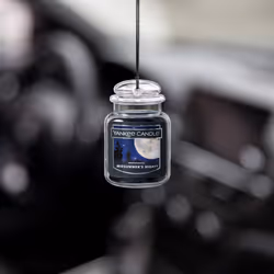 Yankee Candle Car Air Fresheners  Hanging Car Jar Ultimate MidSummer's Night Scented  Neutralizes Odors Up To 30 Days