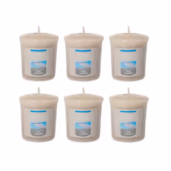 Yankee Candle Lot of 6 Sun & Sand Votive Candles