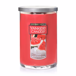 Yankee Candle Juicy Watermelon Scented Classic 22oz Large Tumbler 2-Wick Candle Over 75 Hours of Burn Time