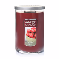 Yankee Candle Black Cherry Scented  Classic 22oz Large Tumbler 2-Wick Candle  Over 75 Hours of Burn Time  Ideal for Fall  Ind ...