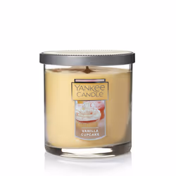 Yankee Candle Vanilla Cupcake Scented  Classic 7oz Small Tumbler Single Wick Candle  Over 35 Hours of Burn Time