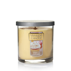 Yankee Candle Vanilla Cupcake Scented  Classic 7oz Small Tumbler Single Wick Candle  Over 35 Hours of Burn Time