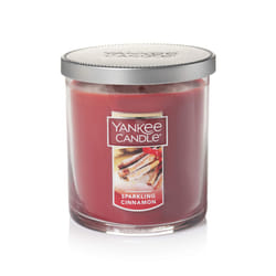 Yankee Candle Sparkling Cinnamon Scented  Classic 7oz Small Tumbler Single Wick Candle  Over 35 Hours of Burn Time