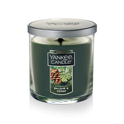 Yankee Candle Balsam & Cedar Scented  Classic 7oz Small Tumbler Single Wick Candle  Over 35 Hours of Burn Time
