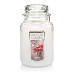 Yankee Candle North Pole Scented  Classic 22oz Large Jar Single Wick Candle  Over 110 Hours of Burn Time
