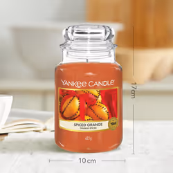 Spiced Orange, Large jar Candle, Fruit