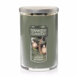 Yankee Candle Holiday Bayberry Scented  Classic 22oz Large Tumbler 2-Wick Candle  Over 75 Hours of Burn Time