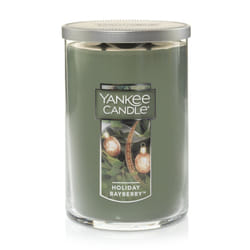 Yankee Candle Holiday Bayberry Scented  Classic 22oz Large Tumbler 2-Wick Candle  Over 75 Hours of Burn Time