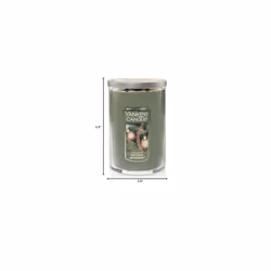 Yankee Candle Holiday Bayberry Scented  Classic 22oz Large Tumbler 2-Wick Candle  Over 75 Hours of Burn Time