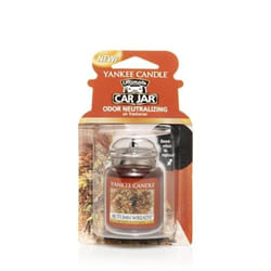 Yankee Candle Autumn Wreath Car Jar Ultimate Air Freshener  Food & Spice Scent