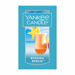 Yankee Candle Car Air Fresheners  Hanging Car Jar Ultimate Bahama Breeze Scented  Neutralizes Odors Up To 30 Days