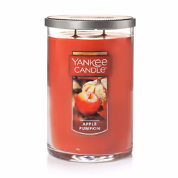 Yankee Candle Apple Pumpkin Scented Classic 22oz Large Tumbler 2-Wick Candle Over 75 Hours of Burn Time