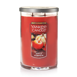 Yankee Candle Apple Pumpkin Scented  Classic 22oz Large Tumbler 2-Wick Candle  Over 75 Hours of Burn Time