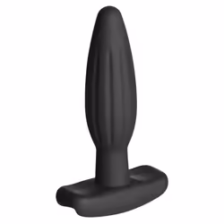 ElectraStim Silicone Rocker Noire Butt Plug, Butt plug, Black, Silicon, 1 pc(s), Phthalate, 3 cm