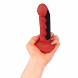 ElectraStim Silicone Fusion Komodo Electro Dildo Classic dildo Anal sex, Vaginal sex Black, Red 162 mm 3.6 cm