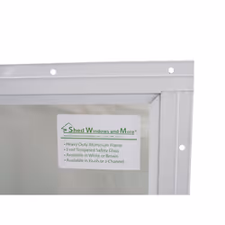 Shed Windows and More 12 X 18 Playhouse Window White Flush, Chicken Coop Window, Shed Window,