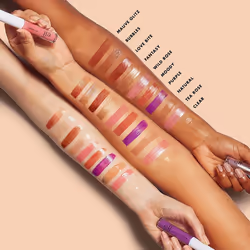 Lip Lacquer, Moisturizing, Shiny, Non-Sticky, Long Lasting, Provides Maximum Color, Glides On, Bubbles 2.5ml