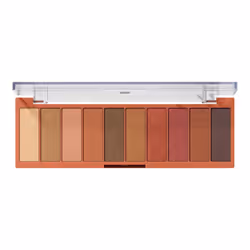 e.l.f. Perfect 10 Eyeshadow Palette Ten Ultra-pigmented Shimmer & Matte Rose Gold Shades Blendable Formula Vegan & Cruelty ...