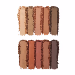 e.l.f. Perfect 10 Eyeshadow Palette  Ten Ultra-pigmented Shimmer & Matte Rose Gold Shades  Blendable Formula  Vegan & Cruelty-free  Rose Gold Sunset