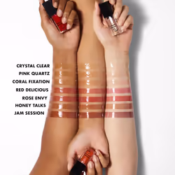Glow Reviver Lip Oil, Nourishing Tinted Lip Oil For A High-Shine Finish, Infused With Jojoba Oil, Vegan & Cruelty-Free, Crystal Clear