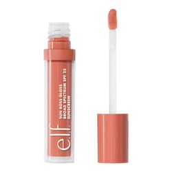 elf Sun Boss Gloss SPF 25 Pigmented Lip Gloss For A HighShine Finish Moisturizing  Conditioning Formula Vegan  CrueltyFree Peachy Kween