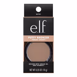 Putty Bronzer, Creamy & Highly Pigmented Formula, Creates a Long-Lasting Bronzed Glow, Infused with Argan Oil & Vitamin E, Feelin' Shady, 0.35 Oz