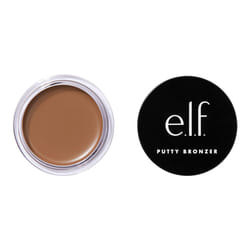 e.l.f. Putty Bronzer, Creamy & Highly Pigmented Formula, Creates a Long-Lasting Bronzed Glow, Infused with Argan Oil & Vitamin E, Honey Drip, 0.35 Oz