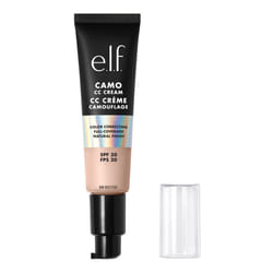e.l.f. Camo CC Cream  Color Correcting Medium-To-Full Coverage Foundation with SPF 30  Fair 125 C  1.05 Oz (30g)