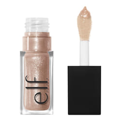 Glow Reviver Lip Oil Glimmer, Nourishing Tinted Lip Oil For A High-Shine Finish, Infused With Jojoba Oil, Vegan & Cruelty-Free, Crystal Baller