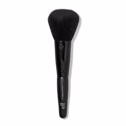 e.l.f. 84002, Powder brush, Rounded, Synthetic, Black, Women, Swirl brush over setting or corrective powder and apply to the  ...