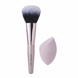 e.l.f. Complexion Brush & Sponge Duo 2-Step Face Sponge & Makeup Brush Kit For Creating A Flawless Complexion Vegan & Cruel ...