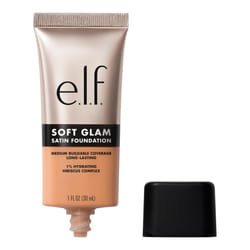 e.l.f. Soft Glam Foundation  Medium Coverage  Long-Lasting & Buildable Foundation For A Smooth  Satin Finish  Vegan & Cruelty-Free  35 Medium Cool