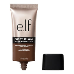 e.l.f. Soft Glam Foundation  Medium Coverage  Long-Lasting & Buildable Foundation For A Smooth  Satin Finish  Vegan & Cruelty-Free  63 Rich Warm