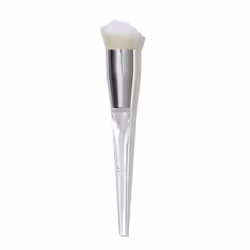 e.l.f. 85323, Foundation brush, Rounded, Dense, Synthetic, Silver, White, Women