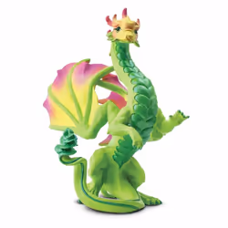 Safari Ltd Flower Dragon, Dragons, Green, Orange, Pink, Yellow, 1 pc(s)
