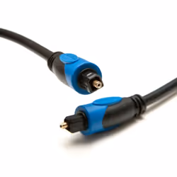 BlueRigger TOSLINK 15ft, TOSLINK, Male, TOSLINK, Male, 4.5 m, Black, Blue