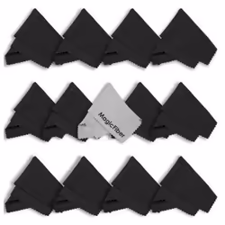MagicFiber KC0007, Equipment cleansing dry cloths, Screens/Plastics, Microfibre, Black, Grey, 13x Premium Microfiber Cleaning ...