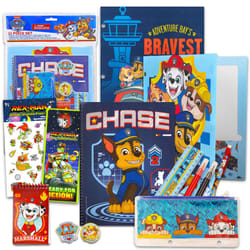 Paw Patrol Giant All You Need for School Stationery Gifts Set - Pencils Case Notebook Eraser Ruler  Back to The Pre School Kindergarten Educ