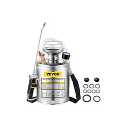 Vevor PWQBXG4L000000001V0 1 gal Stainless Steel Hand Pump Sprayer, Silver
