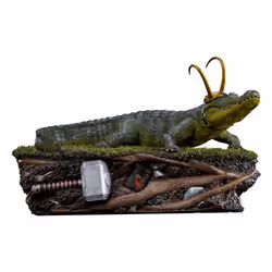 Iron Studios Loki Art Scale Statue Alligator - 15 CM - 1:10